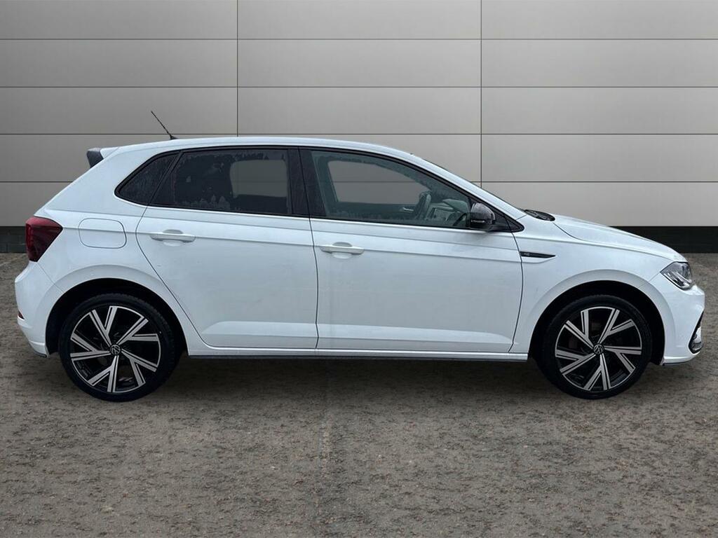 Volkswagen Polo 1.0 Tsi 110 R-line Dsg White #4