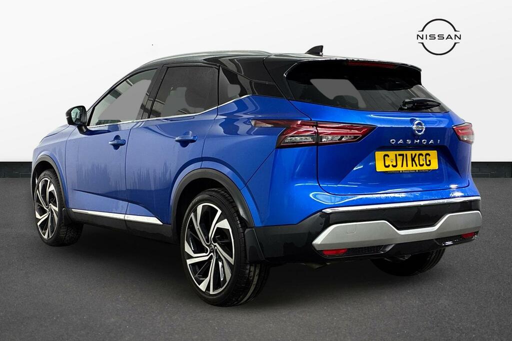 Nissan Qashqai 1.3 Dig-t Mhev Tekna Suv Hybrid Xtron Blue #4