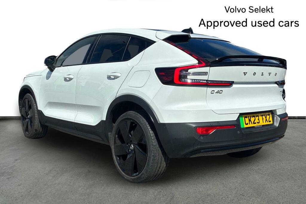 Volvo C40 Recharge Ultimate, Single Motor, White #3