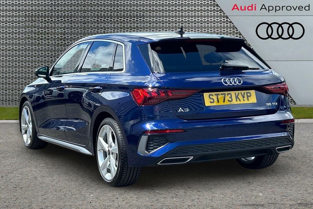 Audi A3 S Line 35 Tdi 150 Ps S Tronic Blue #3