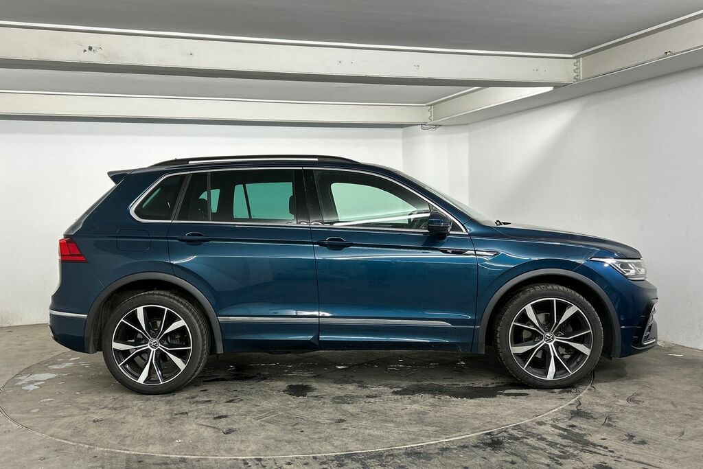 Volkswagen Tiguan 2.0 Tdi 4Motion R-line Dsg SW73VHG Blue #4