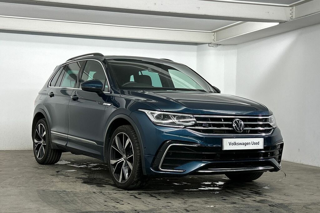 Volkswagen Tiguan 2.0 Tdi 4Motion R-line Dsg Blue