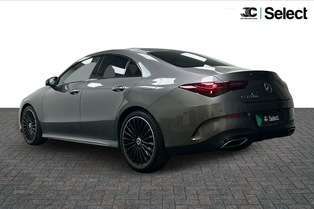 Mercedes-Benz CLA Class 1.3 Cla200h Mhev Amg Line Premium Plus Coupe 7G- Grey #4