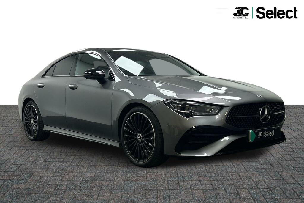 Mercedes-Benz CLA Class 1.3 Cla200h Mhev Amg Line Premium Plus Coupe 7G- Grey