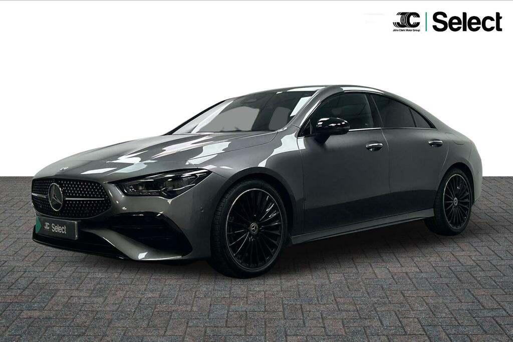 Mercedes-Benz CLA Class 1.3 Cla200h Mhev Amg Line Premium Plus Coupe 7G- Grey #3