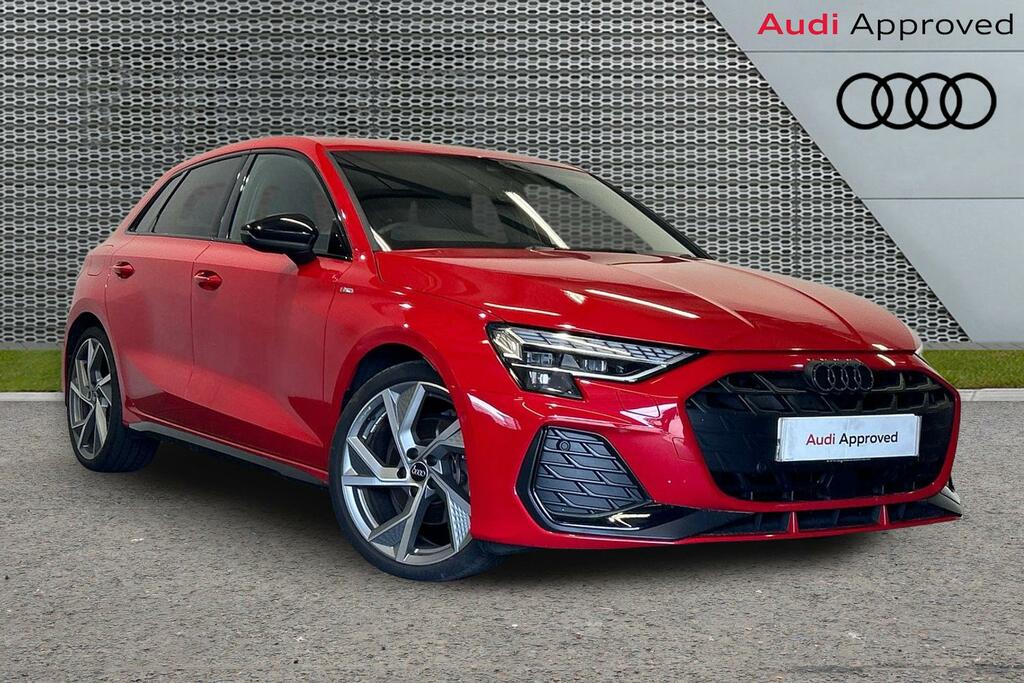 Audi A3 Black Edition 35 Tfsi 150 Ps S Tronic Red