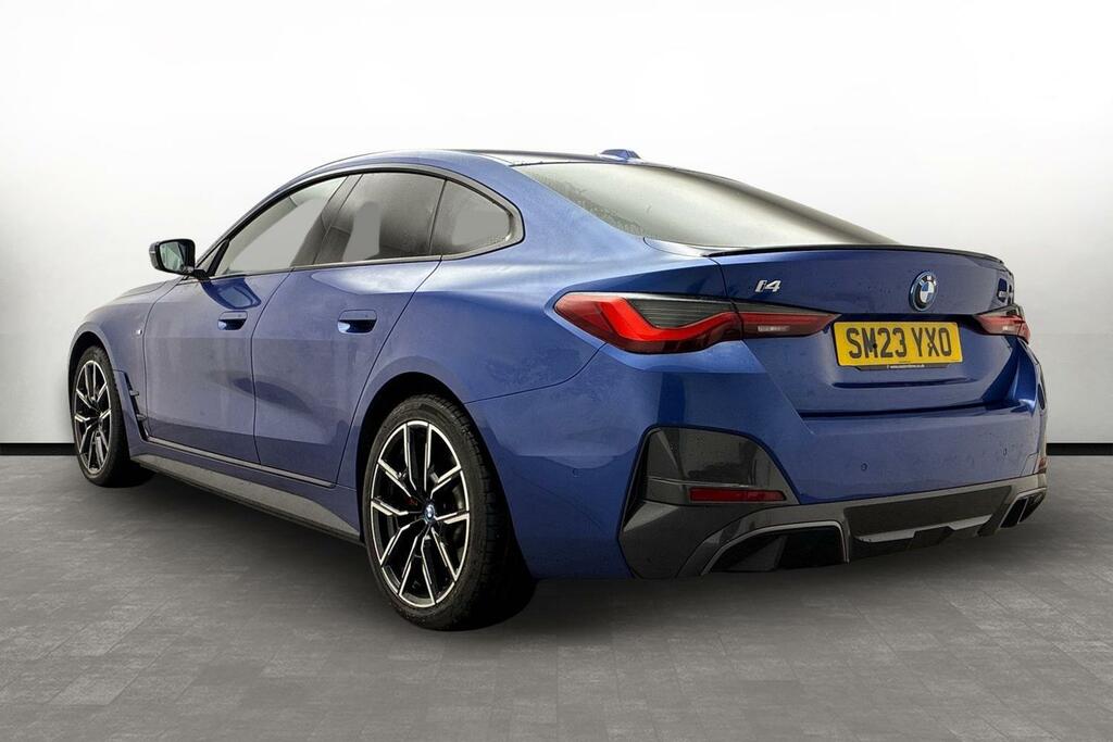 BMW i4 I4 Edrive40 M Sport Blue #2