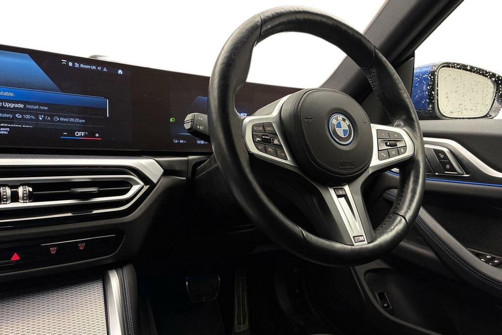BMW i4 I4 Edrive40 M Sport Blue #5