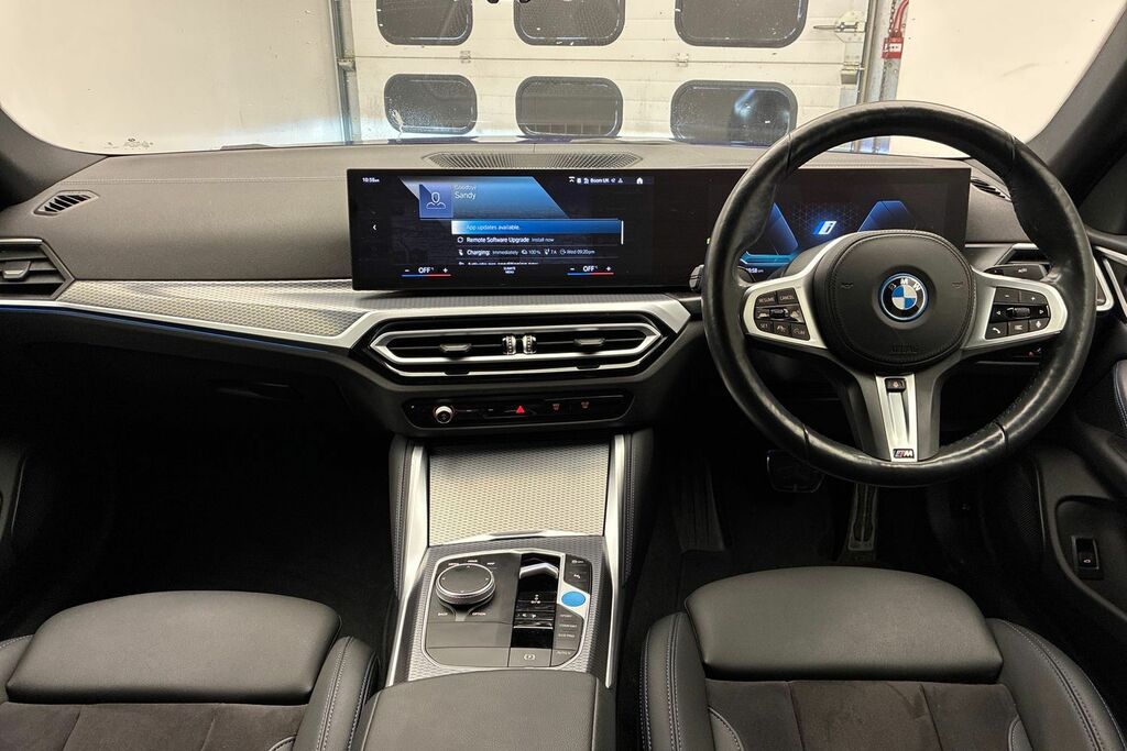 BMW i4 I4 Edrive40 M Sport Blue #4