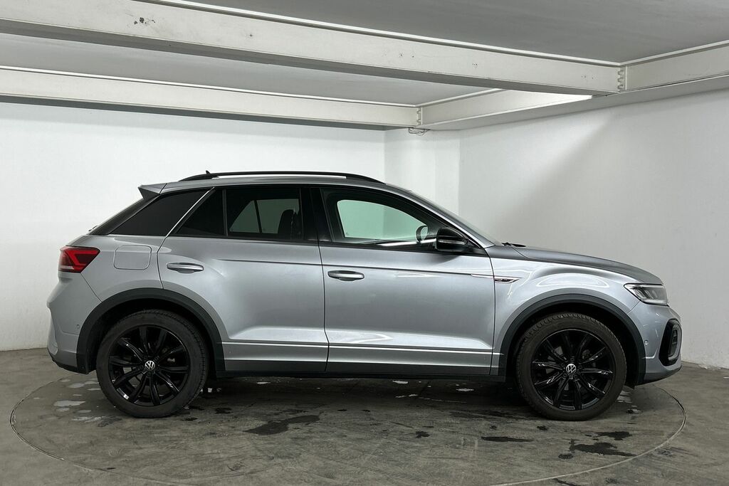 Volkswagen T-Roc 1.5 Tsi R-line Silver #4