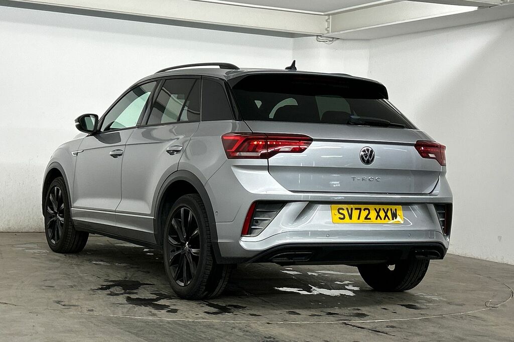Volkswagen T-Roc 1.5 Tsi R-line Silver #3