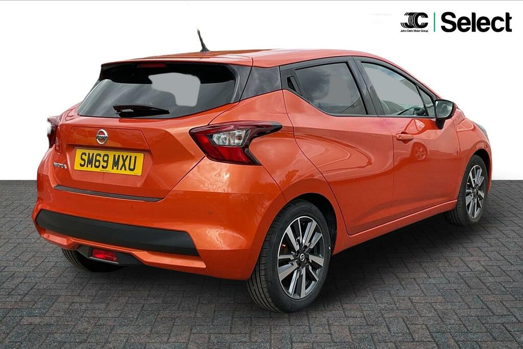 Nissan Micra 1.0 Ig-t Tekna Euro 6 Ss Orange #2