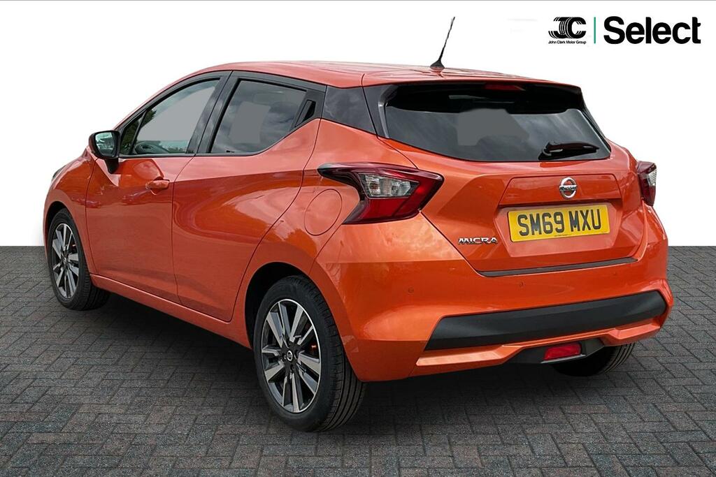 Nissan Micra 1.0 Ig-t Tekna Euro 6 Ss Orange #4