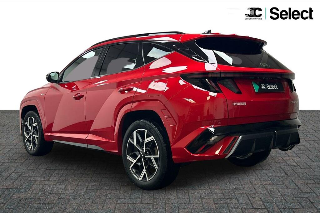 Hyundai Tucson 1.6 T-gdi N Line Euro 6 Ss Red #4