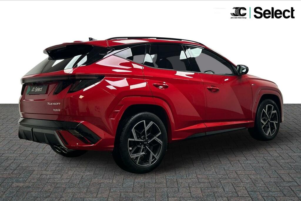 Hyundai Tucson 1.6 T-gdi N Line Euro 6 Ss Red #2