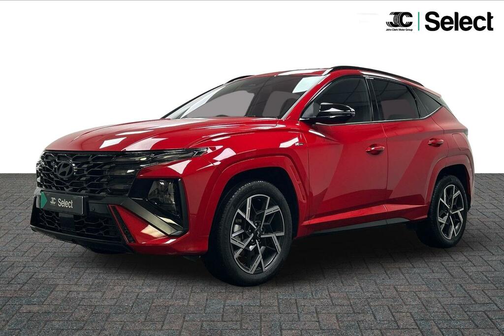 Hyundai Tucson 1.6 T-gdi N Line Euro 6 Ss Red #3