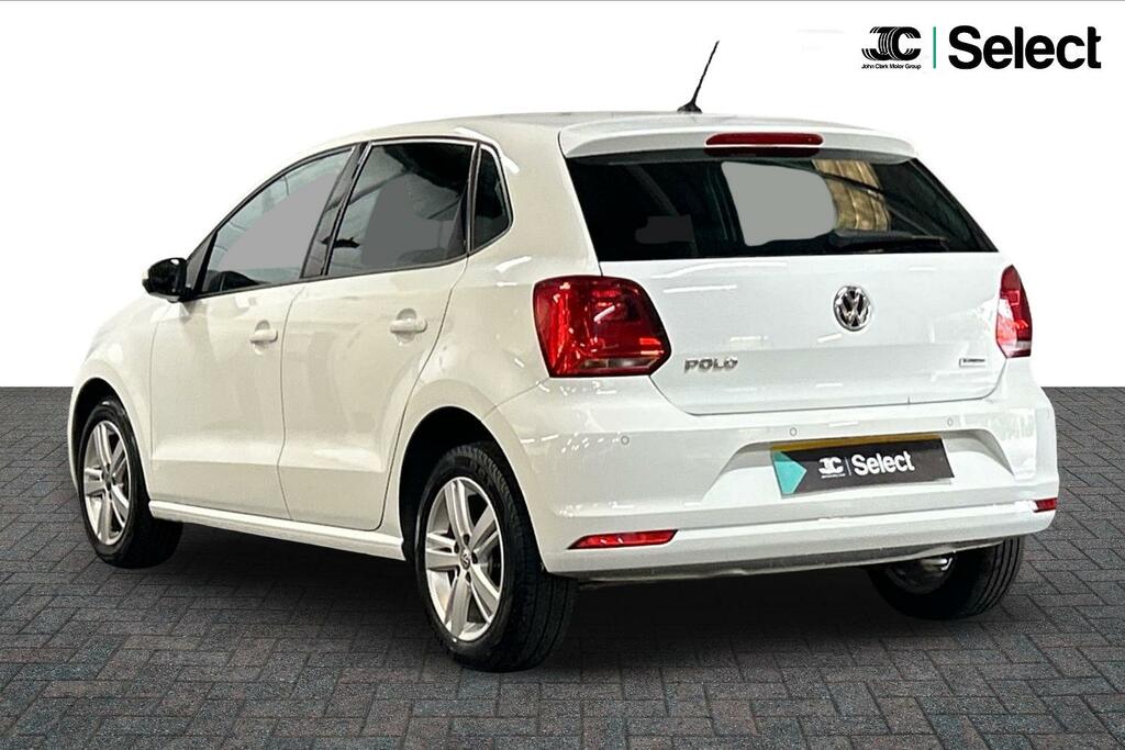 Volkswagen Polo 1.0 Bluemotion Tech Match Edition Euro 6 Ss White #4
