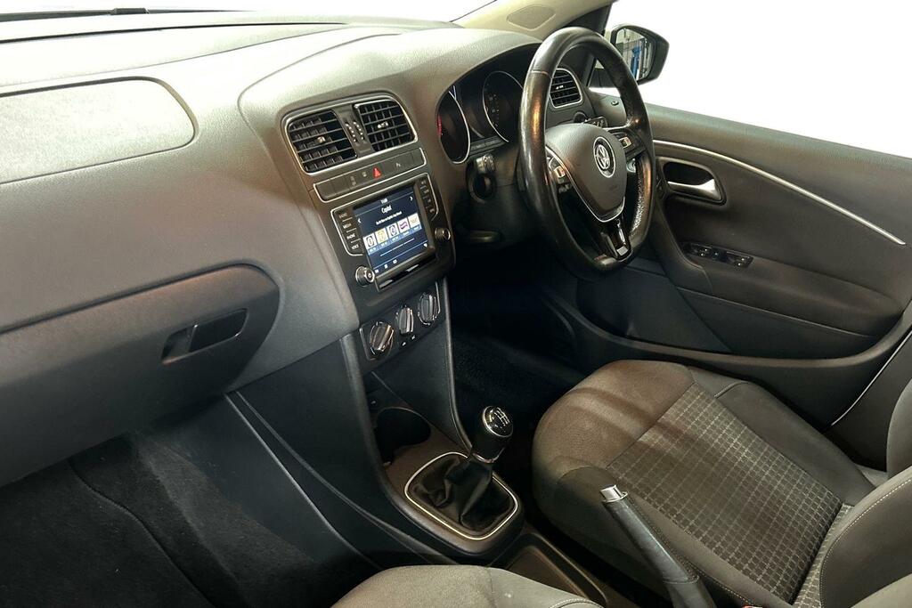 Volkswagen Polo 1.0 Bluemotion Tech Match Edition Euro 6 Ss White #6