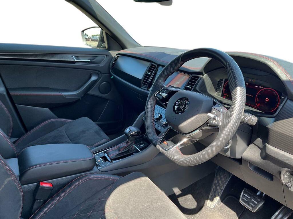 Skoda Kodiaq 2.0 Tsi 245 Vrs 4X4 Dsg 7 Seat Black #6