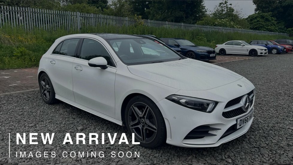 Mercedes-Benz A Class 1.3 A200 Amg Line Premium Plus Hatchback Pet WP68VFW White