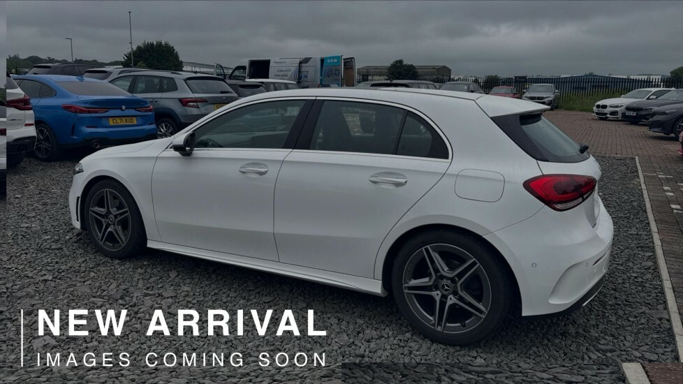 Mercedes-Benz A Class 1.3 A200 Amg Line Premium Plus Hatchback Pet WP68VFW White #2