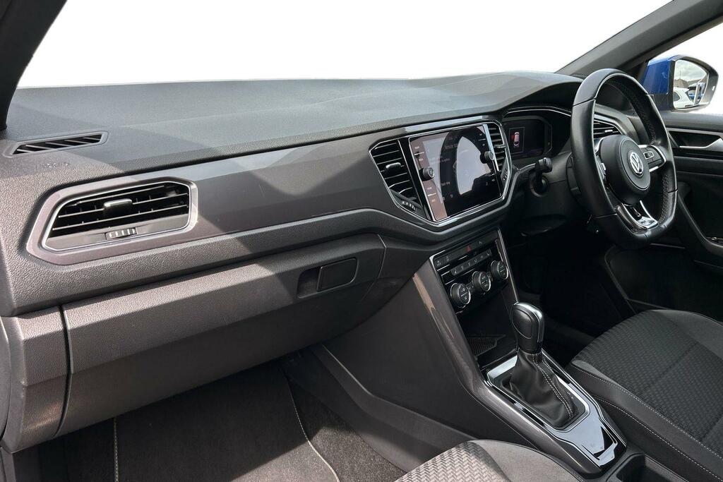 Volkswagen T-Roc 1.5 Tsi Evo R-line Dsg Blue #2
