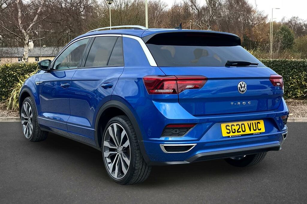 Volkswagen T-Roc 1.5 Tsi Evo R-line Dsg Blue #3