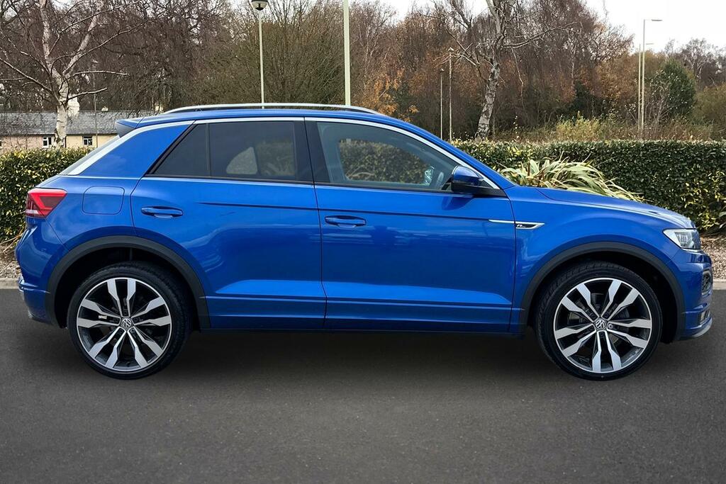 Volkswagen T-Roc 1.5 Tsi Evo R-line Dsg Blue #4