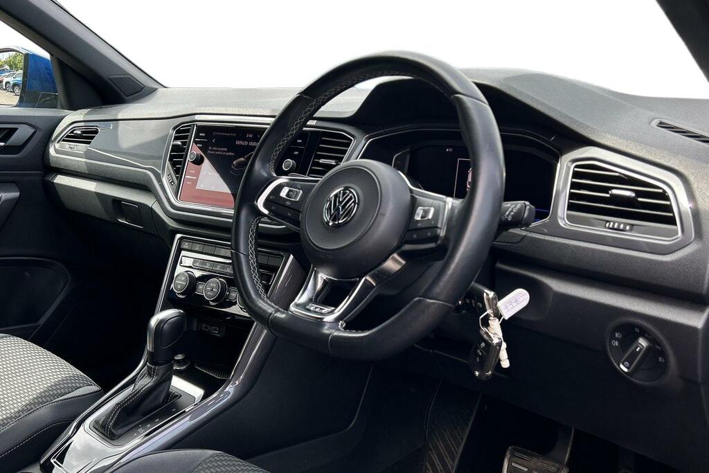 Volkswagen T-Roc 1.5 Tsi Evo R-line Dsg Blue #6