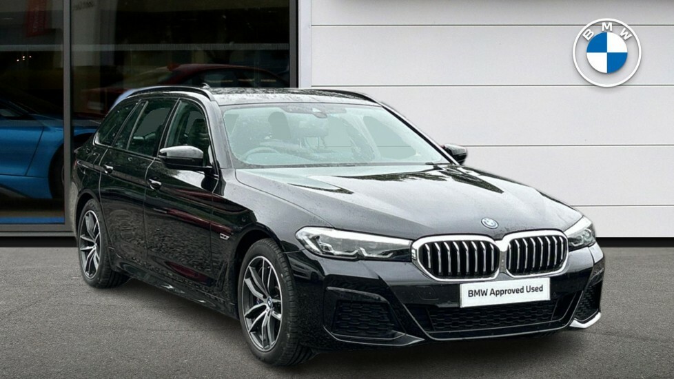 BMW 5 Series 2.0 530E 12Kwh M Sport Touring Steptronic Euro 6 Black