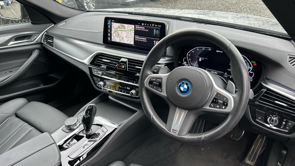 BMW 5 Series 2.0 530E 12Kwh M Sport Touring Steptronic Euro 6 Black #6