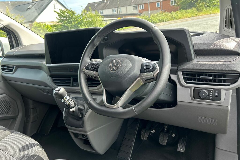 Volkswagen Transporter 2.0 Tdi T28 Commerce Plus Panel Van Man YP25FBO White #10