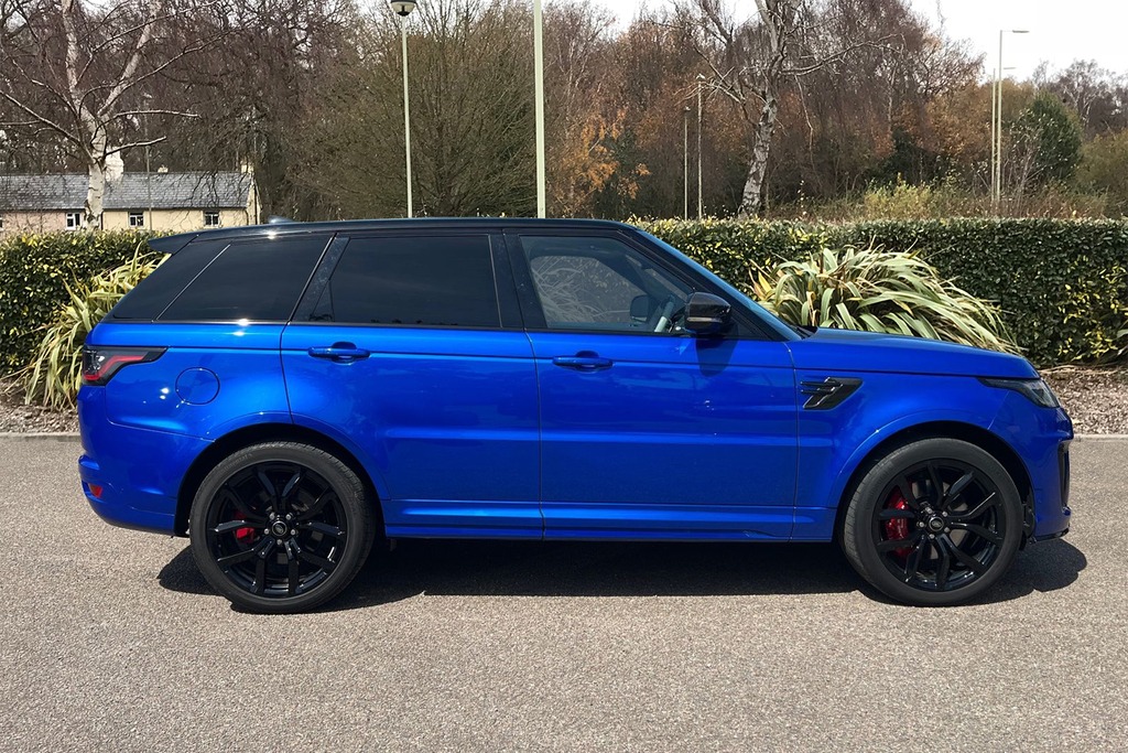 Land Rover Range Rover Sport P575 Svr Carbon Edition Blue #5