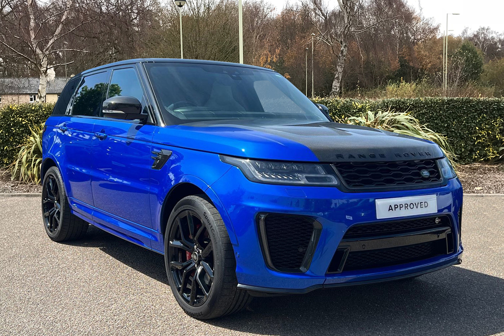 Land Rover Range Rover Sport P575 Svr Carbon Edition Blue