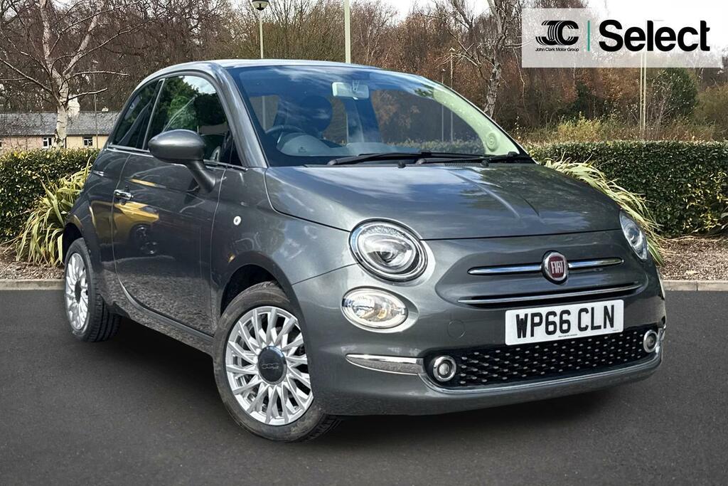 Fiat 500 1.2 Lounge Hatchback Euro 6 Ss Grey