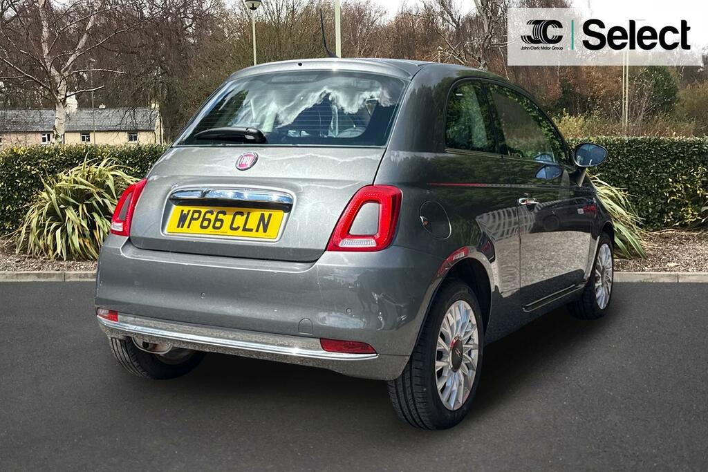Fiat 500 1.2 Lounge Hatchback Euro 6 Ss Grey #3