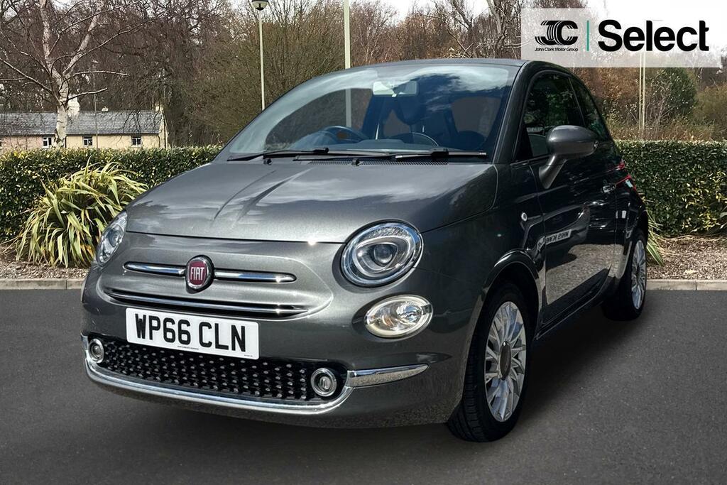 Fiat 500 1.2 Lounge Hatchback Euro 6 Ss Grey #6