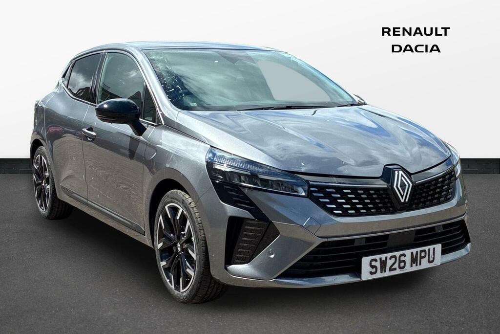Renault Clio 1.6 E-tech Techno Hatchback Hybrid Grey