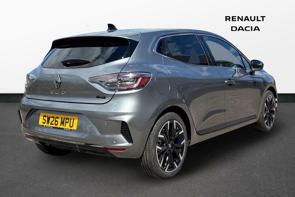 Renault Clio 1.6 E-tech Techno Hatchback Hybrid Grey #3