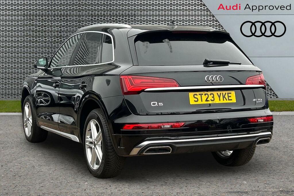 Audi Q5 S Line 40 Tdi Quattro 204 Ps S Tronic ST23YKE Black #3