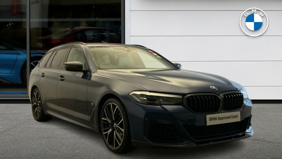 BMW 5 Series 540I Xdrive M Sport Touring Blue