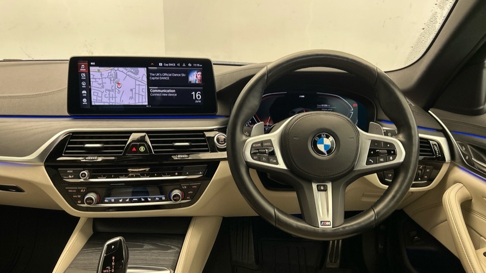 BMW 5 Series 540I Xdrive M Sport Touring Blue #5