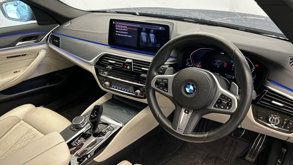 BMW 5 Series 540I Xdrive M Sport Touring Blue #6
