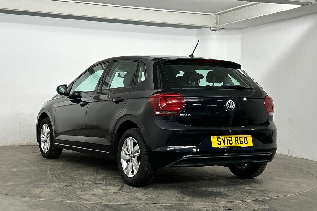 Volkswagen Polo 1.0 Se Black #3