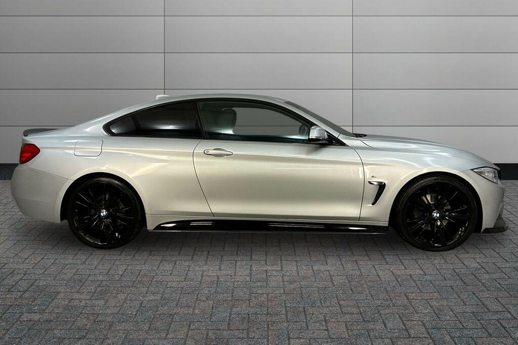 BMW 4 Series 420D 190 M Sport Professional Media Silver #4