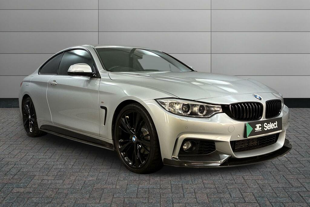 BMW 4 Series 420D 190 M Sport Professional Media Silver