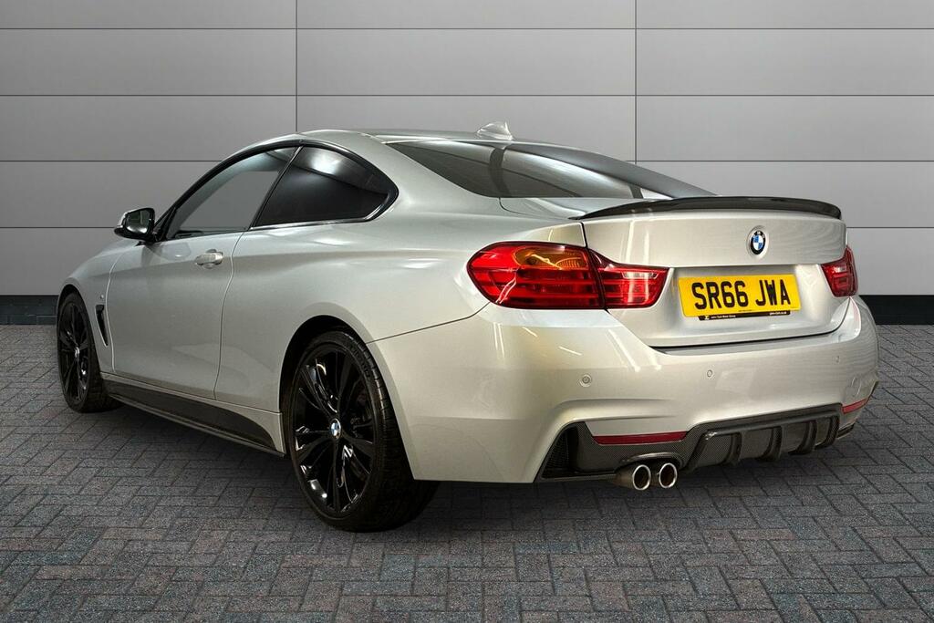 BMW 4 Series 420D 190 M Sport Professional Media Silver #3