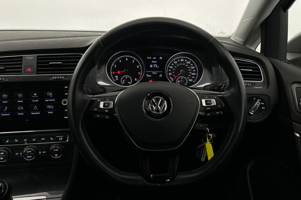 Volkswagen Golf 1.0 Etsi Life Dsg White #13