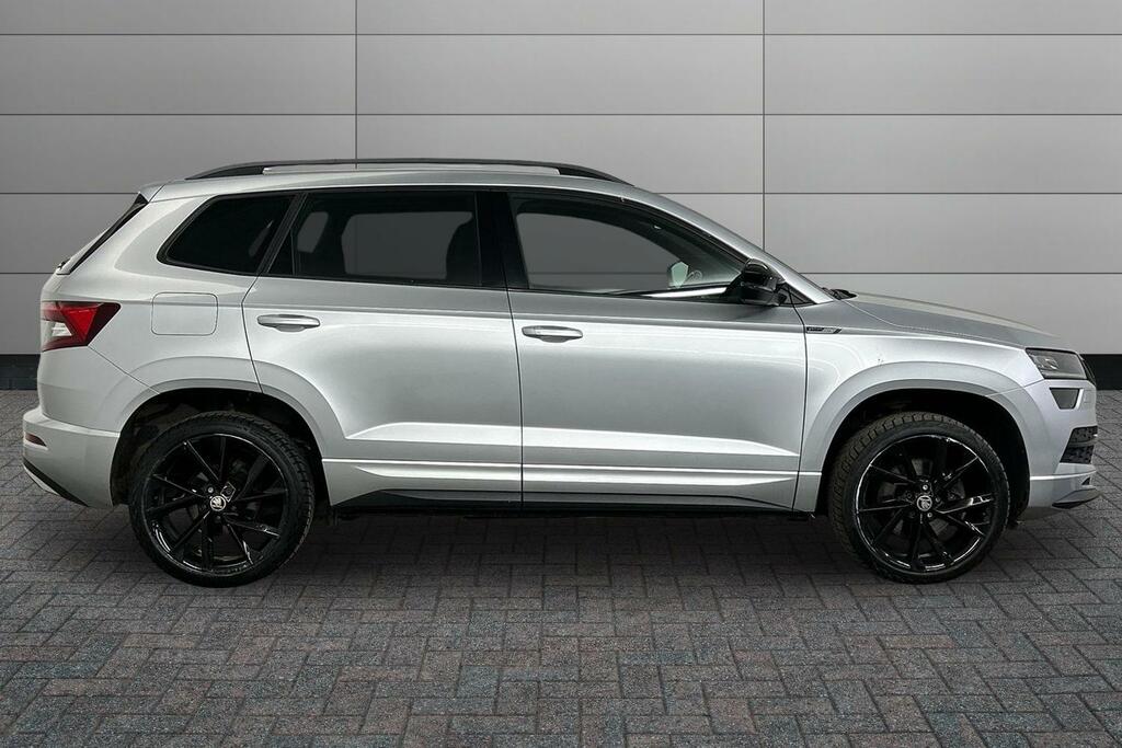 Skoda Karoq 1.5 Tsi Sport Line Dsg Silver #4