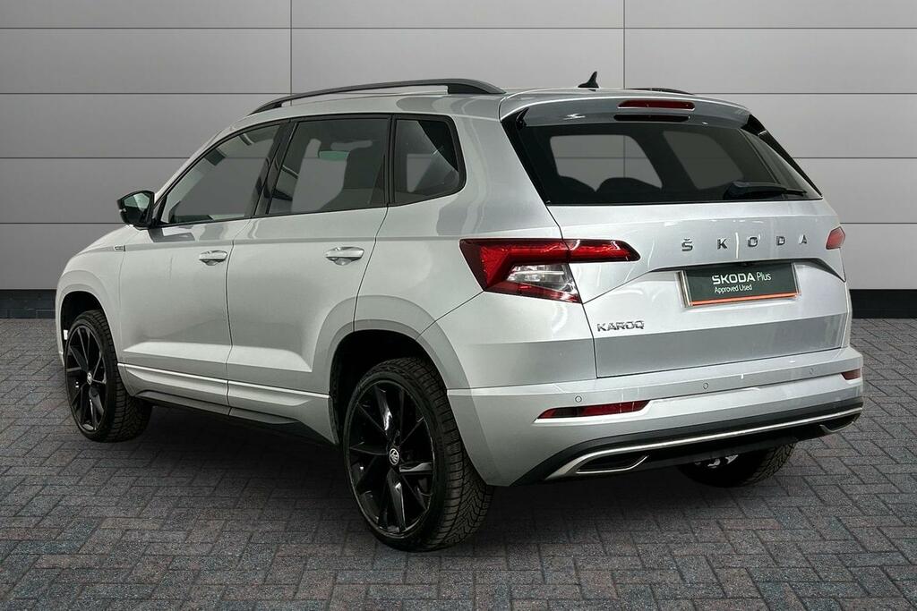 Skoda Karoq 1.5 Tsi Sport Line Dsg Silver #3